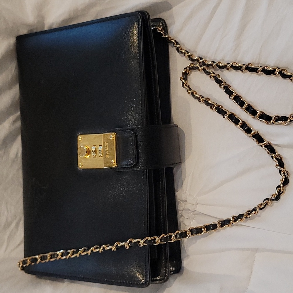 Bally Black Purse/wristlet